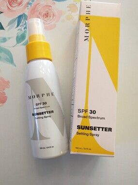 Morphe Sunsetter SPF 30 Makeup Setting Spray 100ml, Exp 10/26